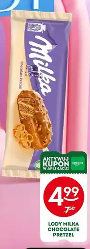 Żabka Lody Milka Chocolate Pretzel oferta