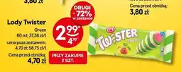 Żabka Lody Twister Green Algida oferta