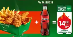 Żabka Chrupbox + napój Coca-Cola Żabka oferta