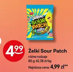 Żabka Żelki Sour Patch różne rodzaje oferta