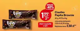 Żabka Ciastko Papita Brownie oferta