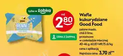Żabka Wafle kukurydziane Good Food palone masło/chili & lime/proteinowe w czekoladzie mlecznej oferta