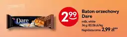 Żabka Baton orzechowy Dare milk/white oferta