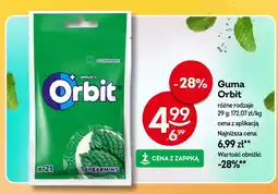 Żabka Guma do żucia Orbit oferta