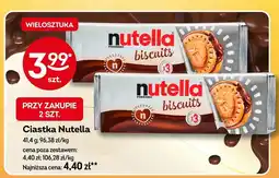 Żabka Ciastka Nutella Biscuits oferta