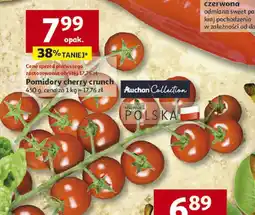 Auchan Pomidory cherry crunch 1 opak. Auchan oferta