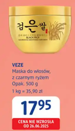 dm drogerie markt VEZE Maska do włosów oferta