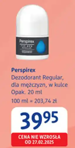 dm drogerie markt Perspirex Dezodorant Regular, dla mężczyzn, w kulce oferta