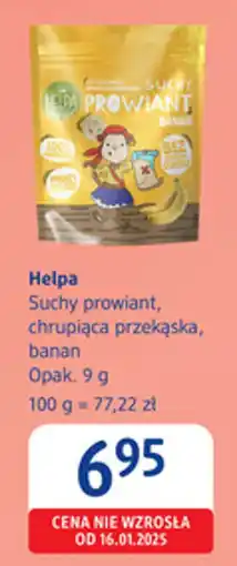 dm drogerie markt Helpa Suchy prowiant, chrupiąca przekąska oferta