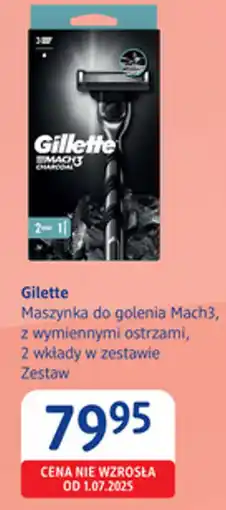 dm drogerie markt Gilette Maszynka do golenia Mach3 oferta