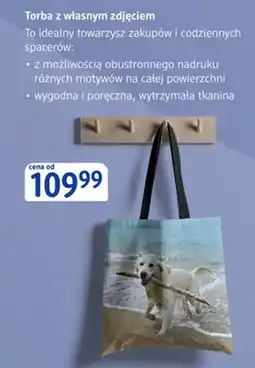dm drogerie markt Torba z własnym zdjęciem oferta