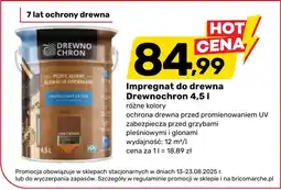 Bricomarche Impregnat do drewna Drewnochron oferta