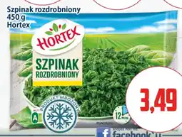 Kupiec Szpinak rozdrobniony Hortex oferta