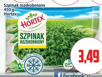 Kupiec Szpinak rozdrobniony Hortex oferta
