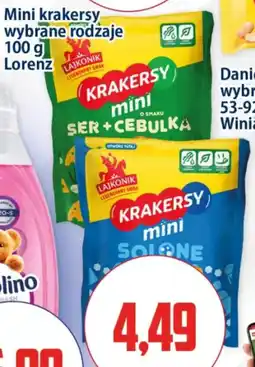 Kupiec Mini krakersy Lorenz oferta