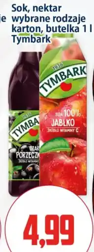 Kupiec Sok, nektar Tymbark oferta