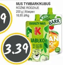 Słoneczko Mus tymbark/kubuś maspex oferta