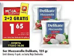 Biedronka Ser Mozzarella Delikate oferta
