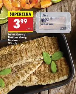 Biedronka Ryba dorsz czarny filet bez skóry Marinero oferta