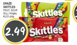 Słoneczko Draże skittles fruit, sour wrigley oferta