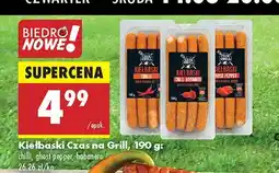 Biedronka Kiełbaski Czas na Grill chili oferta