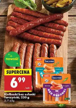 Biedronka Kiełbaski bez osłonki Tarczyński oferta