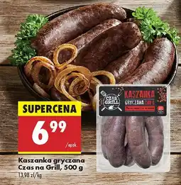 Biedronka Kaszanka gryczana Czas na Grill oferta