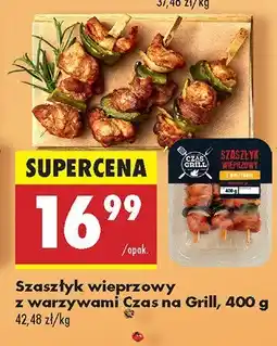 Biedronka Szaszłyk wieprzowy z warzywami Czas na Grill oferta