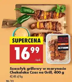 Biedronka Szaszłyk grillowy w marynacie Chakalaka Czas na Grill oferta