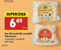 Biedronka Ser Korysiński swojski Zarzeccy oferta