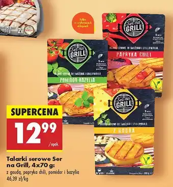 Biedronka Talarki serowe Ser na Grill oferta