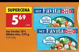 Biedronka Ser Favita 18% Mlekovita oferta