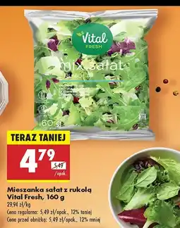 Biedronka Mieszanka sałat z rukolą Vital Fresh oferta