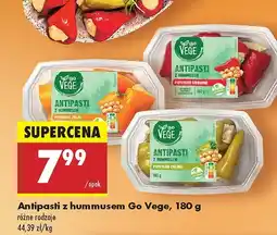 Biedronka Antipasti z hummusem Go Vege oferta