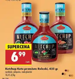 Biedronka Ketchup Keto premium Roleski oferta