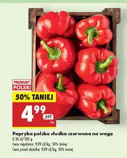 Biedronka Papryka słodka czerwona Biedronka oferta