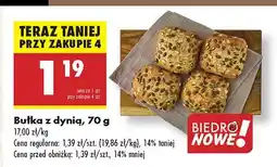 Biedronka Bułka z dynią Biedronka oferta