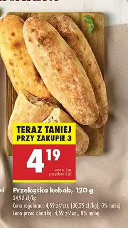 Biedronka Przekąska kebab Biedronka oferta