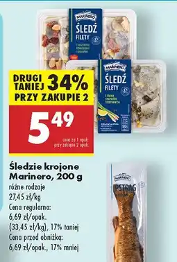 Biedronka Pstrąg patroszony wędzony na gorąco Marinero oferta