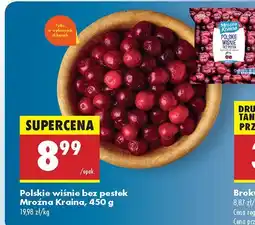 Biedronka Wiśnie polskie bez pestek mrożone Mroźna Kraina oferta