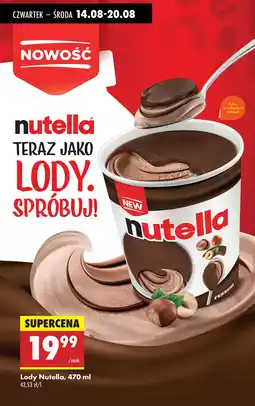 Biedronka Lody Nutella oferta