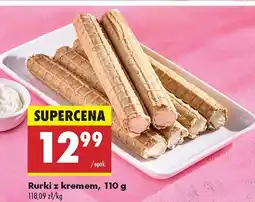 Biedronka Rurki z kremem Biedronka oferta
