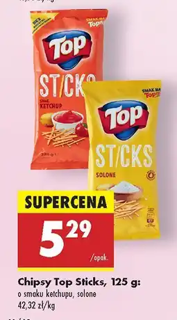 Biedronka Chipsy Top Sticks oferta