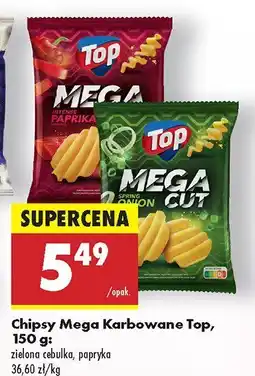Biedronka Chipsy Mega Karbowane Top oferta