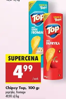 Biedronka Chipsy Top oferta
