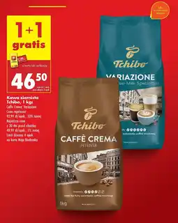 Biedronka Kawa ziarnista Tchibo Caffe Crema oferta