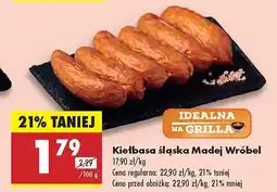 Biedronka Kiełbasa śląska Madej Wróbel oferta