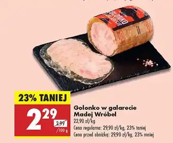 Biedronka Golonko w galarecie Madej Wróbel oferta