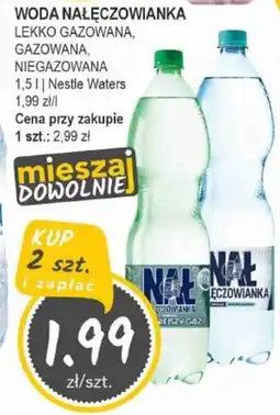 Słoneczko Woda nałęczowianka nestle waters oferta