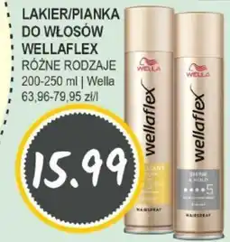 Słoneczko Lakier/pianka do włosów wellaflex wella oferta